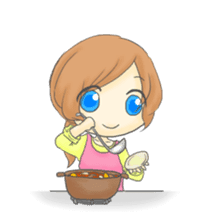 The Cute Office Girl sticker #1891262