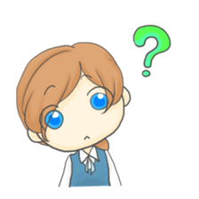 The Cute Office Girl sticker #1891277