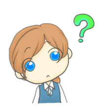 The Cute Office Girl sticker #1891277