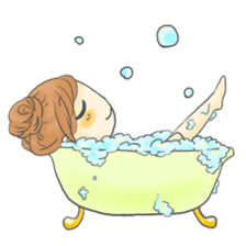 The Cute Office Girl sticker #1891281