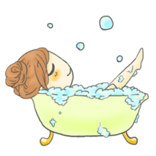 The Cute Office Girl sticker #1891281