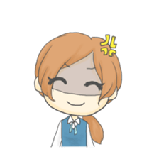 The Cute Office Girl sticker #1891286