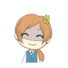 The Cute Office Girl sticker #1891286