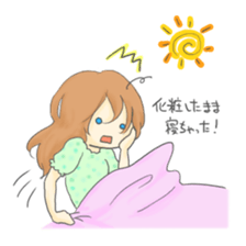 The Cute Office Girl sticker #1891287