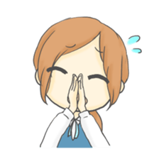 The Cute Office Girl sticker #1891293