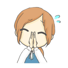 The Cute Office Girl sticker #1891293