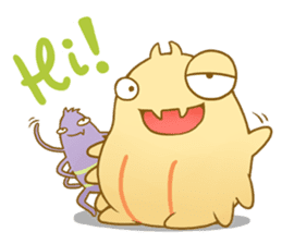 Hin & Mili by Nabbit sticker #1891741