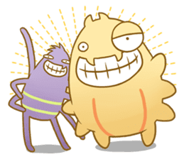 Hin & Mili by Nabbit sticker #1891779