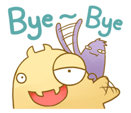 Hin & Mili by Nabbit sticker #1891780