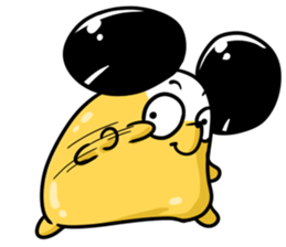 Momo's life sticker! Stylish mouse, Momo sticker #1892103