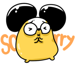 Momo's life sticker! Stylish mouse, Momo sticker #1892108