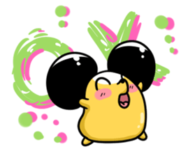 Momo's life sticker! Stylish mouse, Momo sticker #1892112