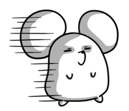 Momo's life sticker! Stylish mouse, Momo sticker #1892114