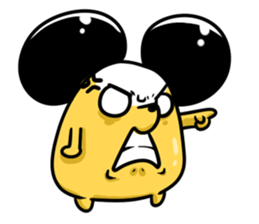 Momo's life sticker! Stylish mouse, Momo sticker #1892117