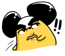 Momo's life sticker! Stylish mouse, Momo sticker #1892118