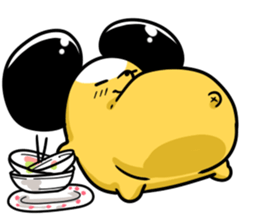 Momo's life sticker! Stylish mouse, Momo sticker #1892119