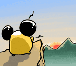 Momo's life sticker! Stylish mouse, Momo sticker #1892121