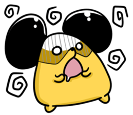 Momo's life sticker! Stylish mouse, Momo sticker #1892124