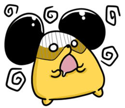 Momo's life sticker! Stylish mouse, Momo sticker #1892124