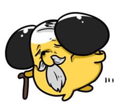 Momo's life sticker! Stylish mouse, Momo sticker #1892129