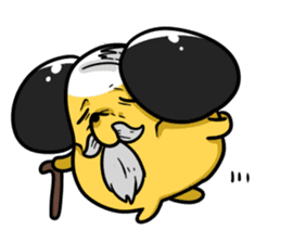 Momo's life sticker! Stylish mouse, Momo sticker #1892129