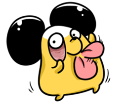 Momo's life sticker! Stylish mouse, Momo sticker #1892130