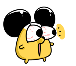 Momo's life sticker! Stylish mouse, Momo sticker #1892135