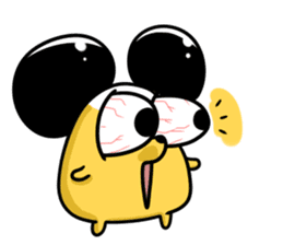 Momo's life sticker! Stylish mouse, Momo sticker #1892135