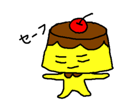 Pudding tan sticker #1892250