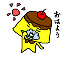 Pudding tan sticker #1892258