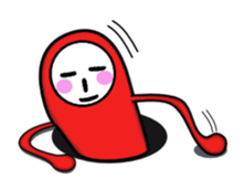 That red guy~Egypt style~ sticker #1892267