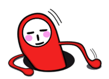 That red guy~Egypt style~ sticker #1892267