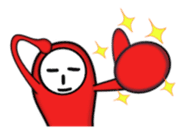 That red guy~Egypt style~ sticker #1892273