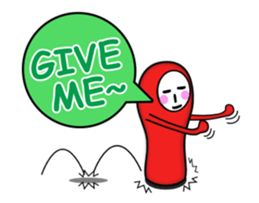 That red guy~Egypt style~ sticker #1892274