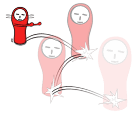 That red guy~Egypt style~ sticker #1892275