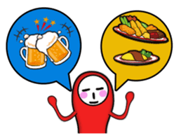 That red guy~Egypt style~ sticker #1892278