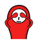 That red guy~Egypt style~ sticker #1892279