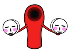 That red guy~Egypt style~ sticker #1892280