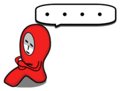 That red guy~Egypt style~ sticker #1892281