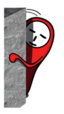 That red guy~Egypt style~ sticker #1892282