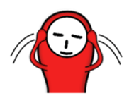 That red guy~Egypt style~ sticker #1892285
