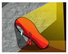 That red guy~Egypt style~ sticker #1892299