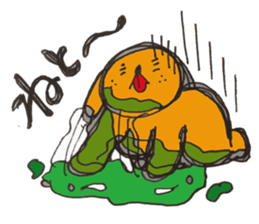 The dog of sound effects sticker #1892501