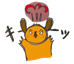 The dog of sound effects sticker #1892504