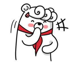 Polar Bear's cooking & food sticker sticker #1892542