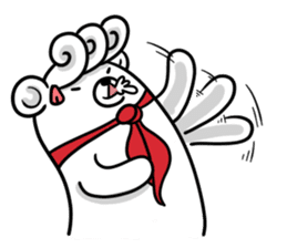 Polar Bear's cooking & food sticker sticker #1892543