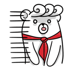 Polar Bear's cooking & food sticker sticker #1892550