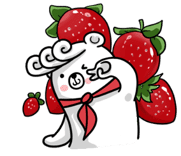 Polar Bear's cooking & food sticker sticker #1892554