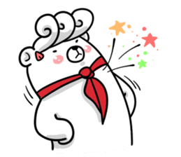 Polar Bear's cooking & food sticker sticker #1892556