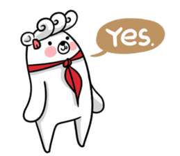 Polar Bear's cooking & food sticker sticker #1892559